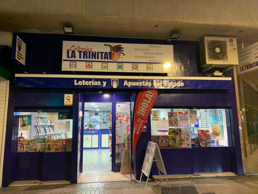 administracion loteria en valencia, loterias la trinitat